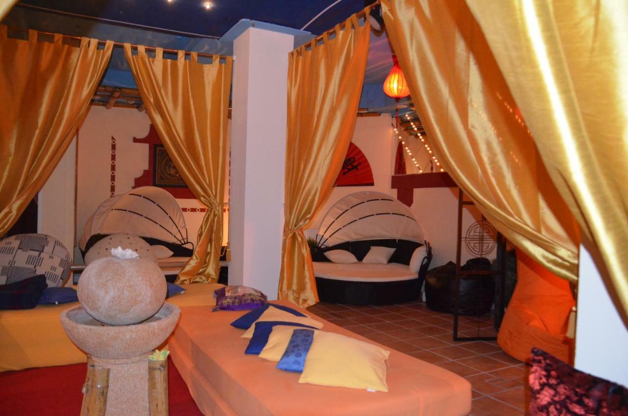 Themen Hotel Terrassen Cafe Bad Munder am Deister Luaran gambar